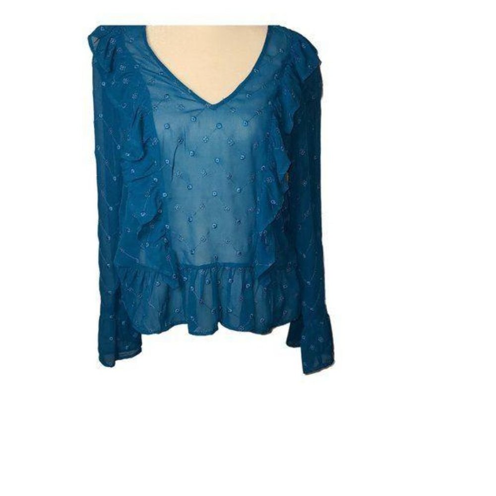 New York & Company| Blue Blouse size M
